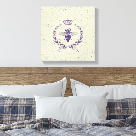 Queen Bee Leinwanddruck (Insitu (Schlafzimmer))