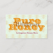 Queen Bee Light Green Beekeeper Visitenkarte (Vorderseite)