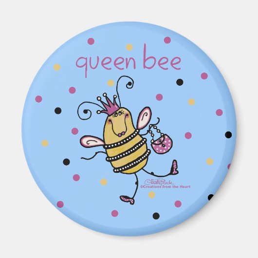 Queen Bee Magnet (Vorne)