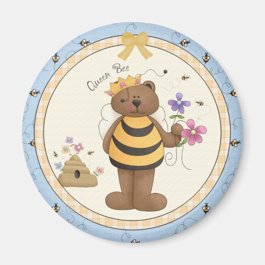 Queen Bee - Magnet (Vorne)