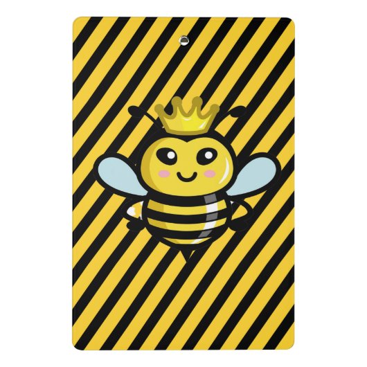 Queen Bee Mini Clipboard Klemmbrett (Rückseite)