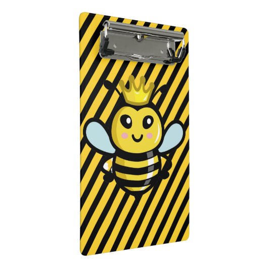 Queen Bee Mini Clipboard Mini Klemmbrett (Schrägansicht)