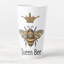 Queen Bee mit Extravaganter Crown Latte Tasse