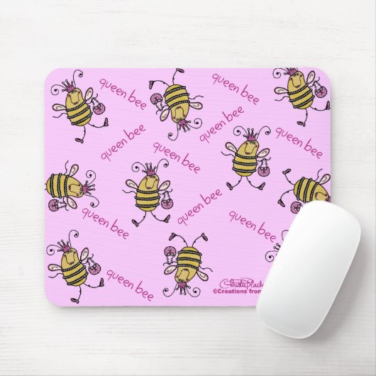 Queen Bee Mousepad (Mit Mouse)