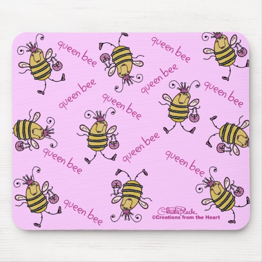 Queen Bee Mousepad (Vorne)