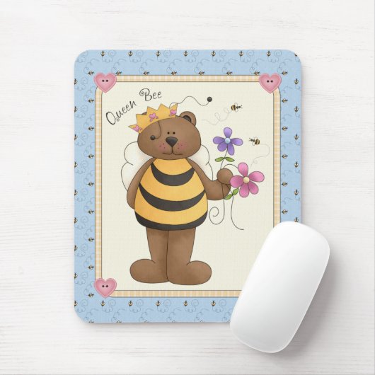 Queen Bee - Mousepad (Mit Mouse)