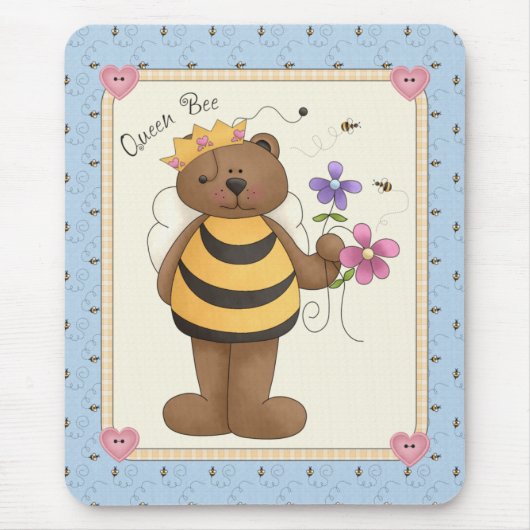Queen Bee - Mousepad (Vorne)