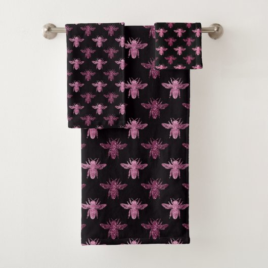 Queen Bee Muster Badhandtuch Set (Insitu)