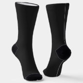 Queen Bee [Name] Black and Yellow Socken (Gewinkelt)
