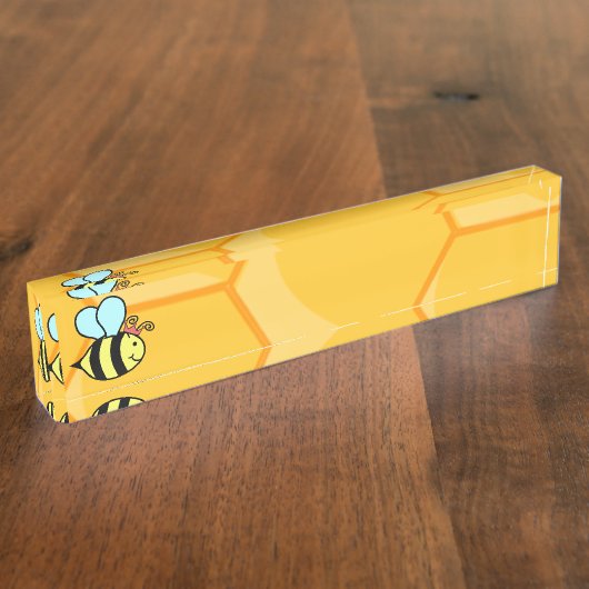 Queen Bee Namensplakette (Seite)