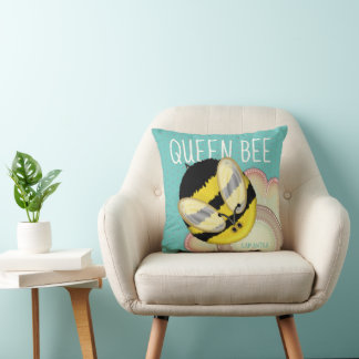 Queen Bee Niedlich Bumble Bee Personalisiert Kissen