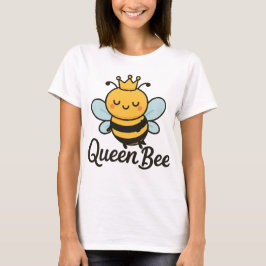 Queen Bee - Niedlich Honeybee Illustration Shirt