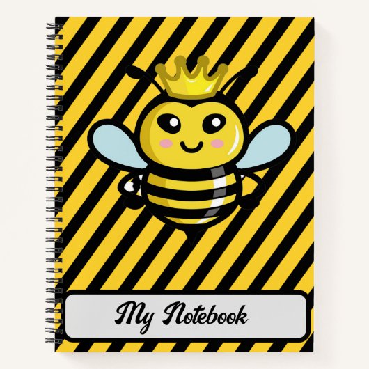 Queen Bee Notebook Notizblock (Vorderseite)