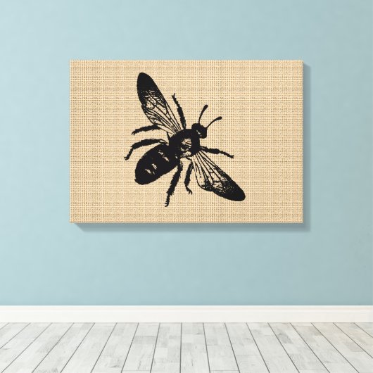 Queen Bee on Leinwand (Insitu (Holzboden))
