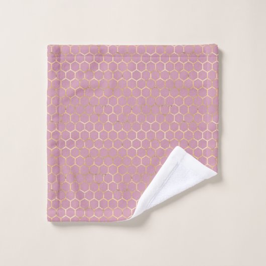 Queen Bee Pattern Badhandtuch Set (Waschlappen)