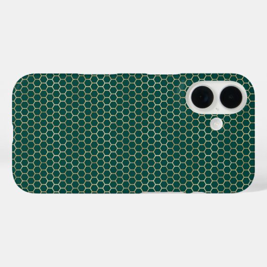 Queen Bee Pattern Case-Mate iPhone Hülle (Rückseite (Horizontal))