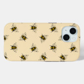 Queen Bee Pattern Case-Mate iPhone Hülle (Rückseite (Horizontal))