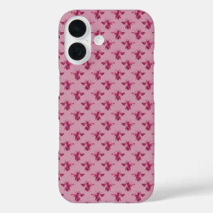 Queen Bee Pattern iPhone 16 Hülle