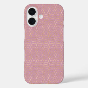 Queen Bee Pattern iPhone 16 Hülle