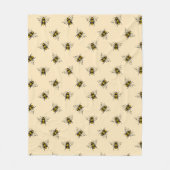 Queen Bee Pattern Fleecedecke (Vorderseite)