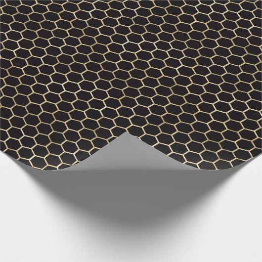 Queen Bee Pattern Geschenkpapier (Ecke)