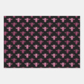 Queen Bee Pattern Geschenkpapier Set (Vorderseite 3)