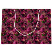 Queen Bee Pattern Große Geschenktüte (Vorderseite)