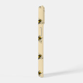 Queen Bee Pattern iPhone 15 Hülle (Rechte Seite)