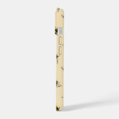 Queen Bee Pattern iPhone 15 Hülle (Linke Seite)