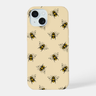 Queen Bee Pattern iPhone 15 Hülle