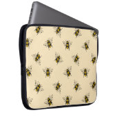 Queen Bee Pattern Laptopschutzhülle (Vorne Rechts)