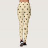 Queen Bee Pattern Leggings (Rückseite)