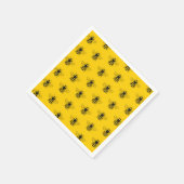 Queen Bee Pattern Party Napkins Serviette (Ecke)