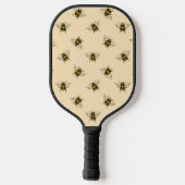 Queen Bee Pattern Pickleball Schläger (Rückseite)
