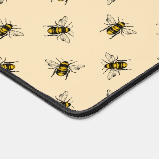 Queen Bee Pattern Schreibtischunterlage (Ecke)