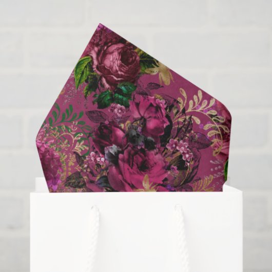 Queen Bee Pattern Seidenpapier (Geschenktüte)