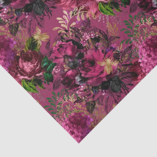 Queen Bee Pattern Seidenpapier (Detail)