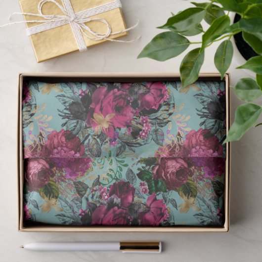 Queen Bee Pattern Seidenpapier (Geschenk)