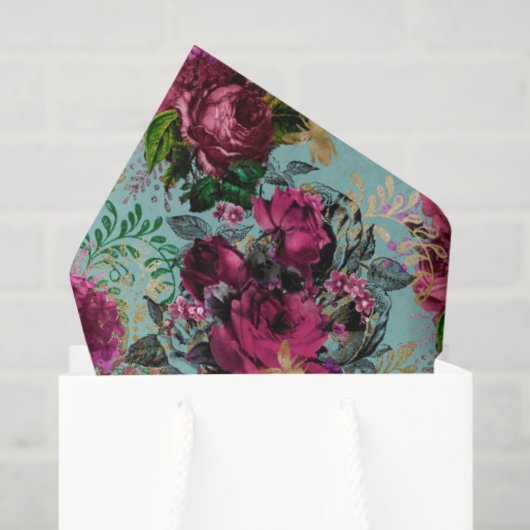 Queen Bee Pattern Seidenpapier (Geschenktüte)