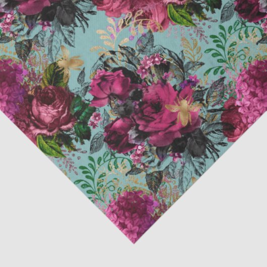 Queen Bee Pattern Seidenpapier (Detail)