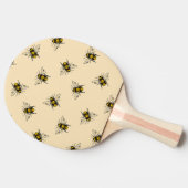 Queen Bee Pattern Tischtennis Schläger (Seitenansicht)
