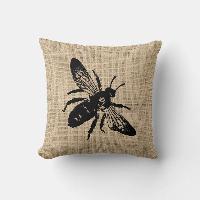 Queen Bee Pillow Kissen (Vorderseite)