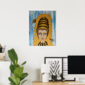 Queen Bee Pop Surrealismus Poster (Heimbüro)