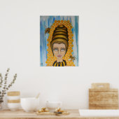 Queen Bee Pop Surrealismus Poster (Küche)