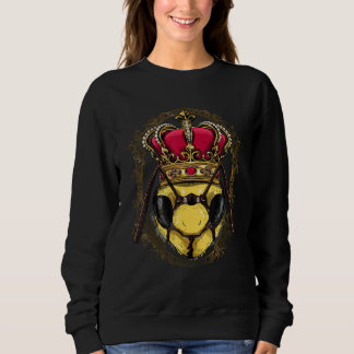 Queen Bee Princess Insect Beekeeping Animal Bee Sweatshirt