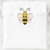 Queen Bee Runder Aufkleber (Tasche)