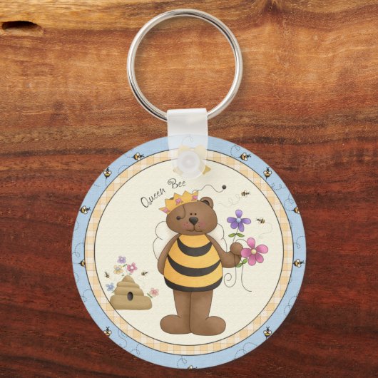 Queen Bee - Schlüsselanhänger (Vorderseite)