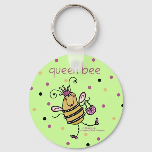 Queen Bee Schlüsselanhänger (Vorderseite)