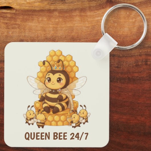 Queen Bee Schlüsselanhänger (Rückseite)