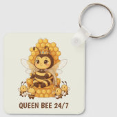 Queen Bee Schlüsselanhänger (Rückseite)